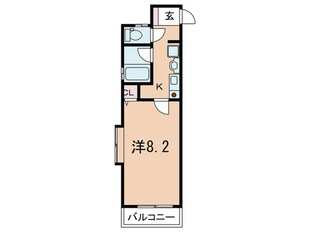 リヴィエ－ラ須磨の物件間取画像